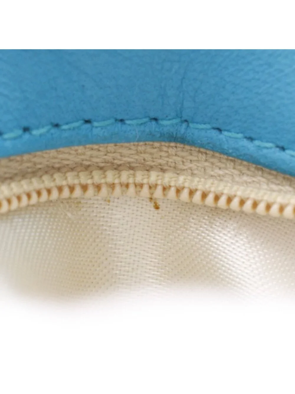 Chanel Mini Chain Shoulder CC Logo Quilted Tassel Lambskin Turquoise Blue Bag